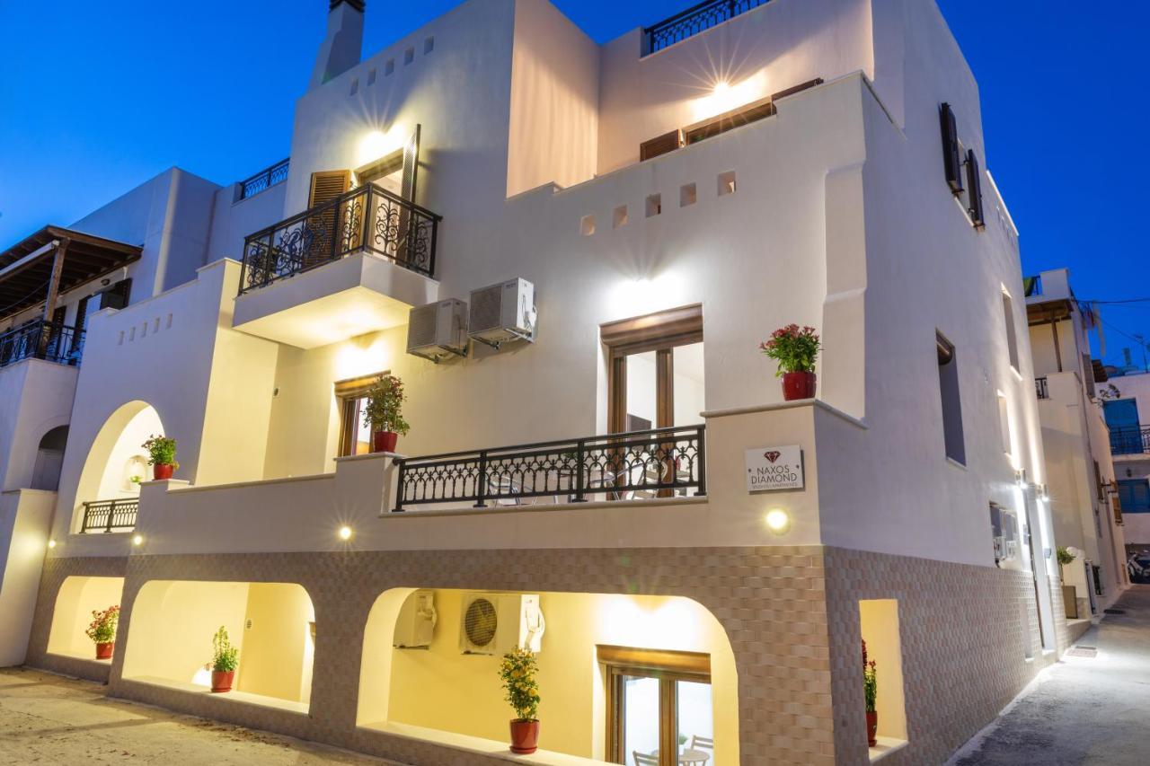 Naxos Diamond Studios Apartments Naxos City Ngoại thất bức ảnh